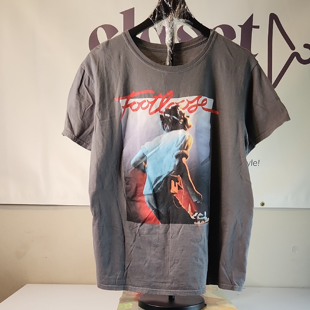 Footloose Graphic Gray T-Shirt